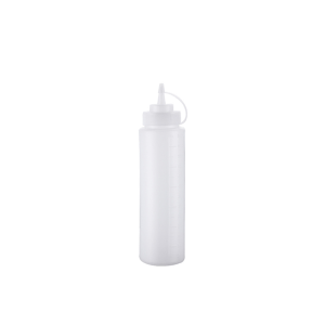 12 oz Clear Squeeze Bottle