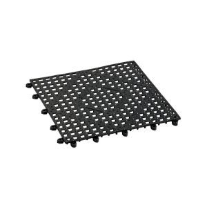 12" x 12" Black Interlocking Bar Mat