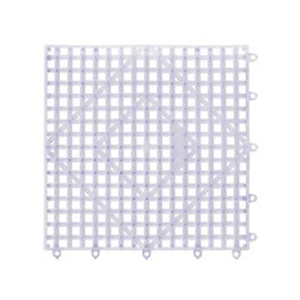 12" x 12" Clear Interlocking Bar Mat