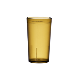 20 oz. Amber Polycarbonate Pebbled Tumber