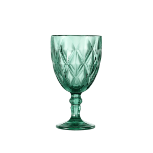 340 ml Green Vintage Wine Glass Goblet TBCKITCHEN 34140151-DSKB151BG