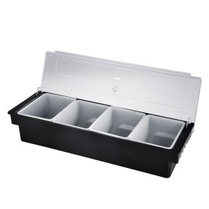 4-Compartment Condiment Bar