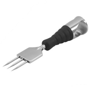 Stainless Steel 3-Prong Ice Chipper with Rubberized Handle TBCKITCHEN 38810411