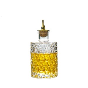 Glass Bitters Bottle TBCKITCHEN 38512211