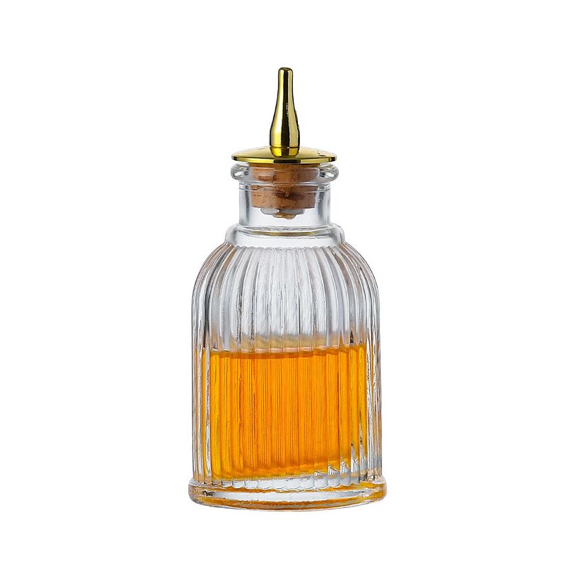 Glass Bitters Bottle TBCKITCHEN 38512811