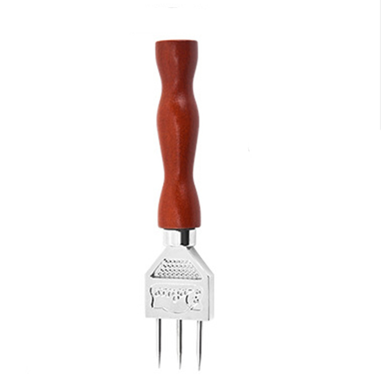 Stainless Steel Ice Pick with Wooden Handle TBCKITCHEN 38810551