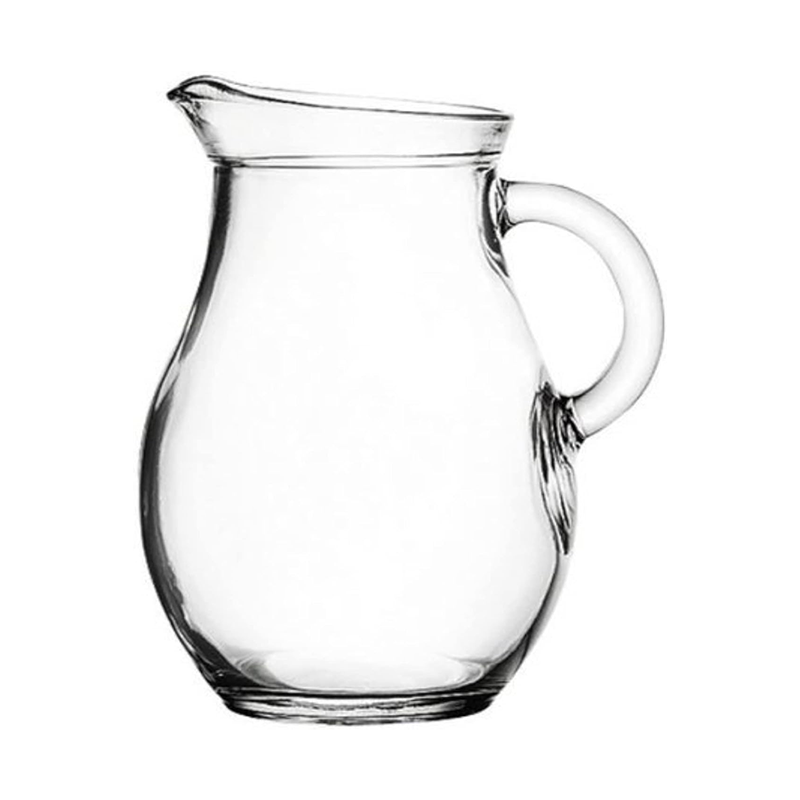 Clear Glass Pitcher with Handle | Elegant Glass Water Jug GPT2014