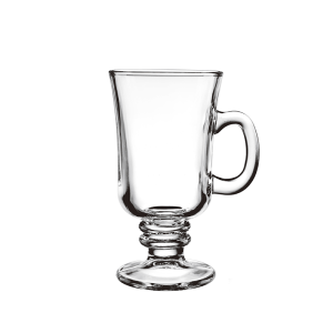 Clear Irish Coffee Glass Mug with Handle - GCA101