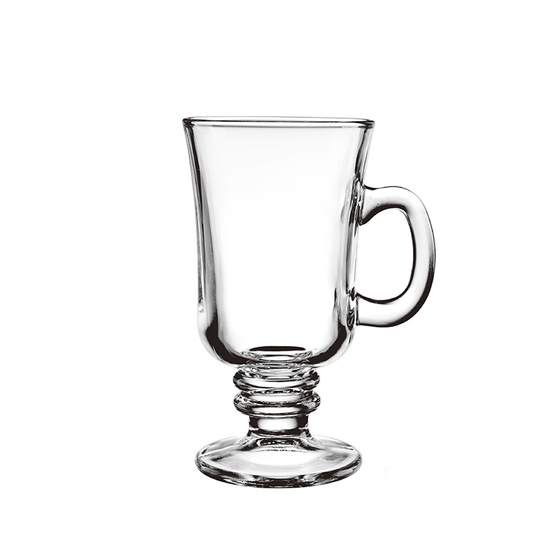 Clear Irish Coffee Glass Mug with Handle - GCA101