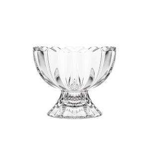 Classic Footed Glass Ice Cream Sundae Bowl | Elegant Dessert Bowl GSC202
