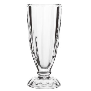 Tall Glass Ice Cream Sundae Cup | Classic Footed Dessert Glass GSC302