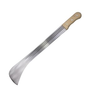 19 Inch Machete Knife Flared Blade Wooden Handle 3 Rivets Manganese Steel from RUITONGS