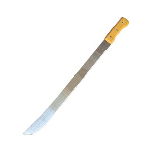 22 Inch Machete Knife Slight Curved Blade Wood Handle 3 Rivets Manganese Steel from RUITONGS