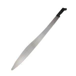 24 Inch Straight Machete Knife Long Blade Plastic Handle 3 Rivets Manganese Steel