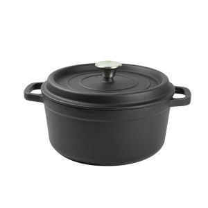 Cast Iron Dutch Oven with Lid for Soup and Stew Cooking