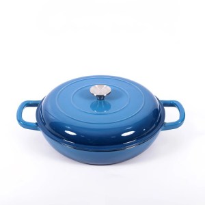 Cast Iron Shallow Dutch Oven