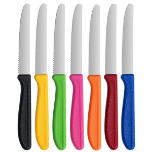 Colorful PP Handle Steak Knife