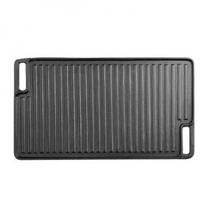 Double-Sided Cast Iron Grill Plate with Handles from RUITONGS