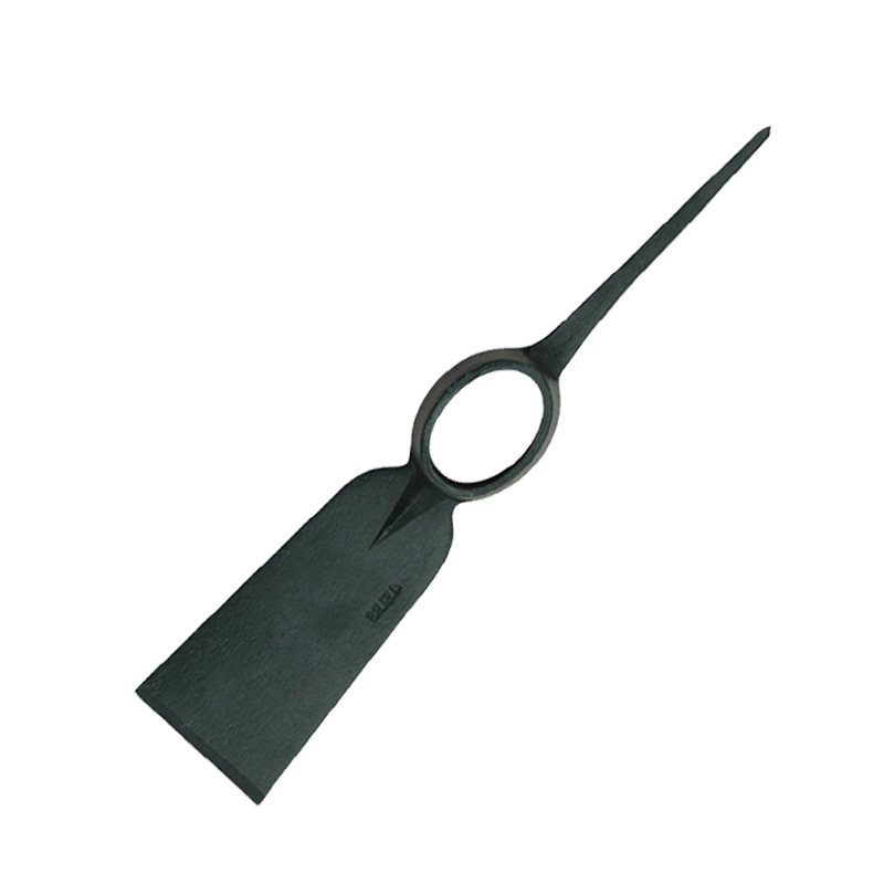 Forged Pickaxe Rail Steel Heavy Duty Mattock Head Ring Handle