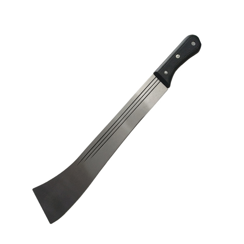 Heavy Duty Machete Knife Wide Blade Plastic Handle 3 Rivets Manganese Steel