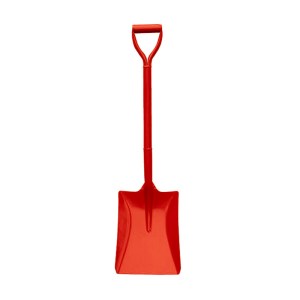 Manganese Steel Square Shovel with Steel Handle