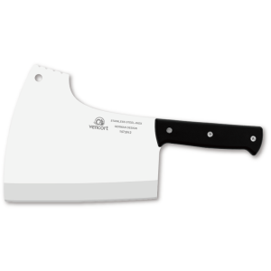Meat Cleaver 9.5 Inch Black Handle Stainless Steel Kitchen Knife