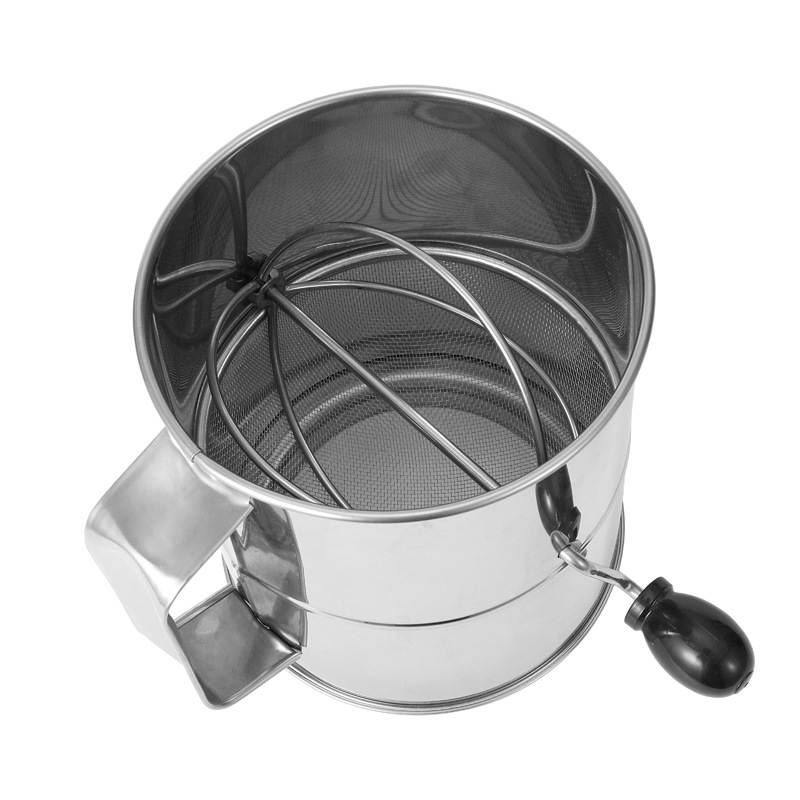 8 Cup Stainless Steel Flour Sifter - Image 4