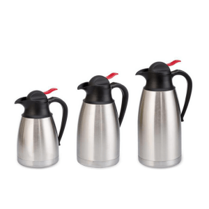 304 Stainless Steel Thermal Coffee Carafe 1.2L / 1.5L / 2L – Custom Logo & Color Box Available
