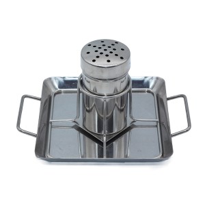 Beer Can Chicken Roaster Stainless Steel with Drip Tray from RUITONGS (1)