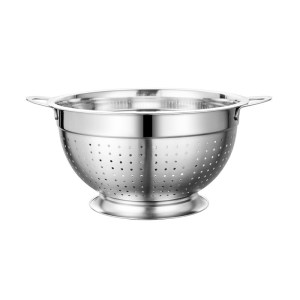 Stainless Steel Colander with Base for Kitchen and Food Draining from RUITONGS